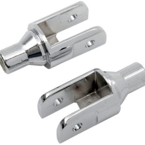 TAPERED FEMALE  PEG ADAPTERS CHROME